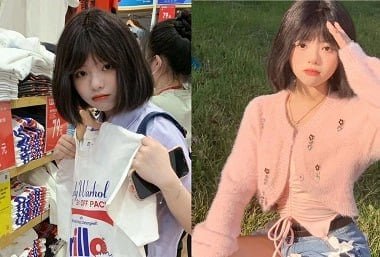 Da trắng mặt xinh, che đi vẻ dâm đãng của em