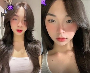 Khỏa thân Khánh Linh dâm đãng